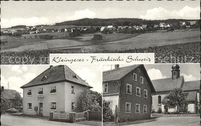 Kleingesee Fraenkische Schweiz Brot- und Feinbaeckerei Hans Woelfel