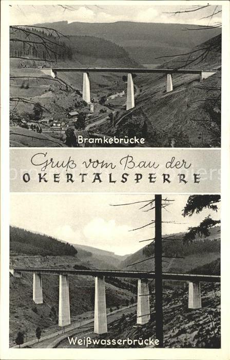Okertalsperre Bramkebruecke Weisswasserbruecke