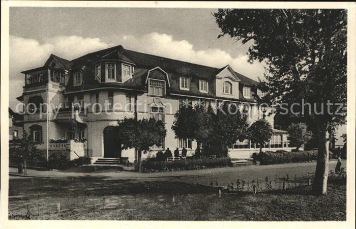 Bad Nenndorf Kurheim des BSW Hannover Haus Kronprinz