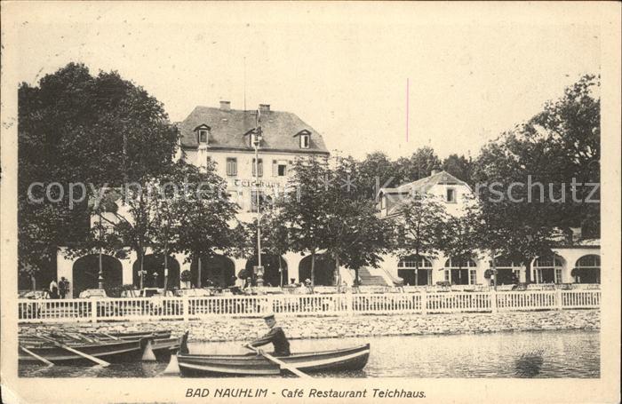 Bad Nauheim Cafe Restaurant Teichhaus