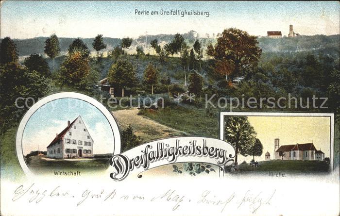 Dreifaltigkeitsberg Weng Partie am Dreiffaltigkeitsberg Wirtschaft Kirche