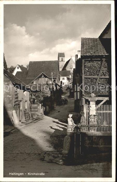 Haltingen Weil am Rhein BW Kirchstrasse