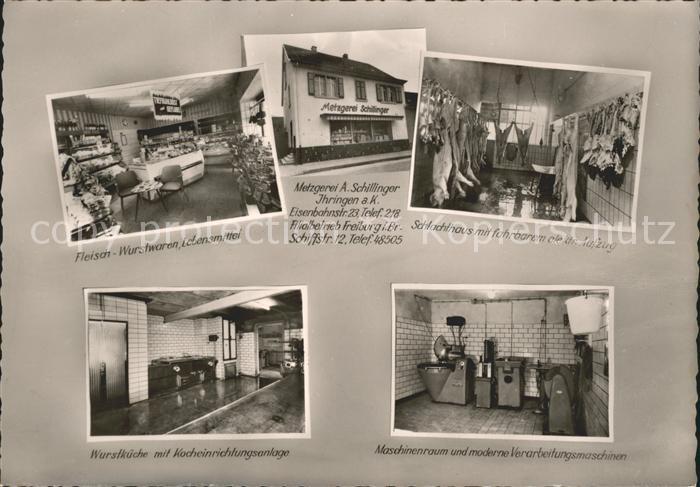 Kaiserstuhl Region Metzgerei A. Schilliger