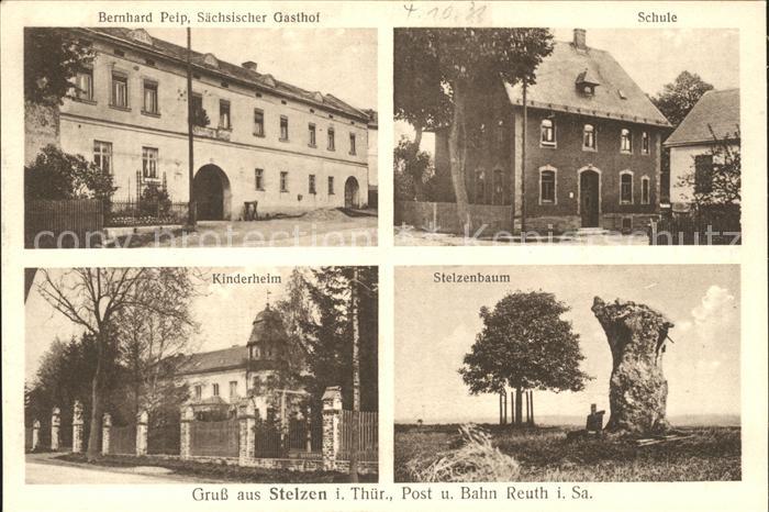 Stelzendorf Gasthof Bernhard Peip Schule Stelzenbaum Kinderheim