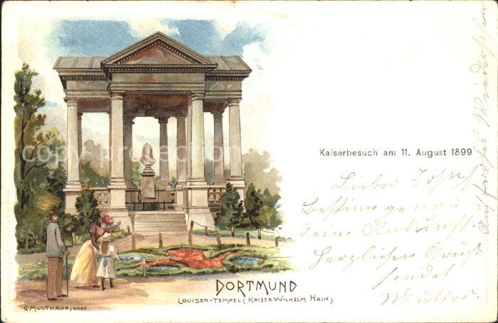 Dortmund Louisen-Tempel Kaiser Wilhelm Hain