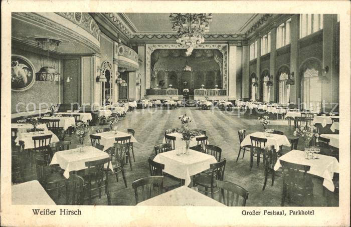 Dresden Weisser Hirsch Grosser Festsaal Parkhotel