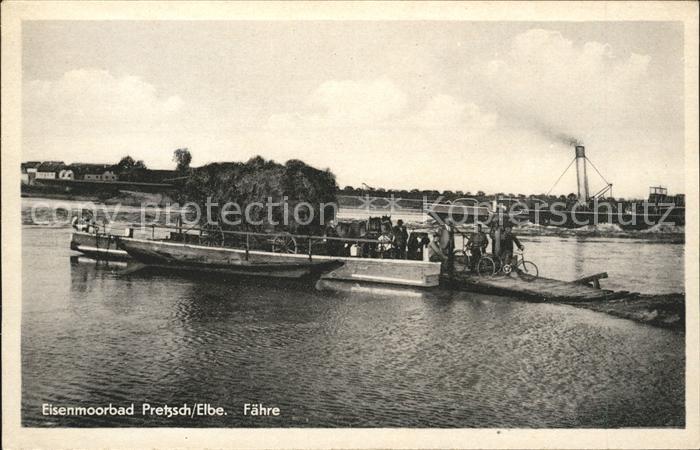 Pretzsch Elbe Faehre Eisenmoorbad