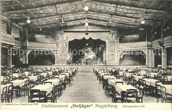 Magdeburg Etablissement Hofjaeger