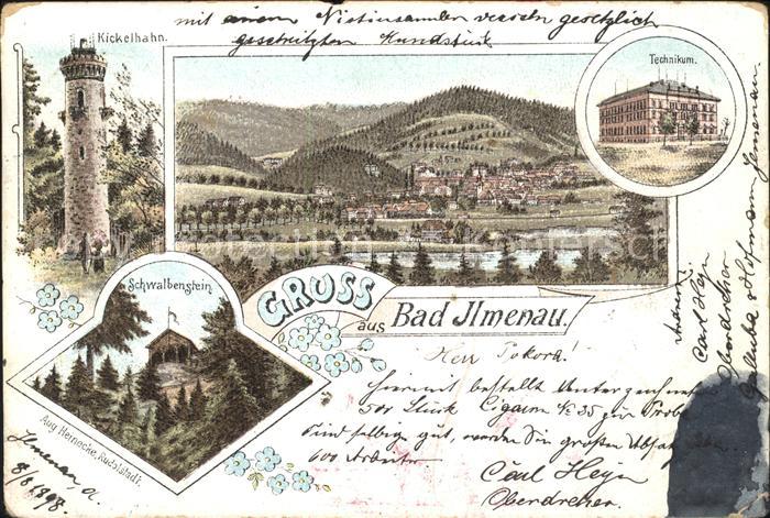 Bad Ilmenau Kickelhahn Technikum Schwalbenstein