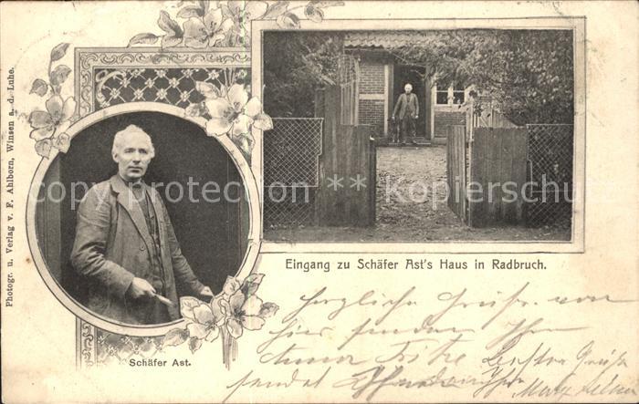 Radbruch Eingang zu Schaefer Ast's Haus