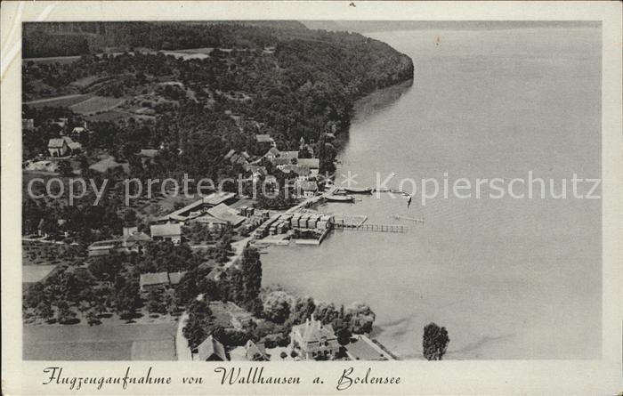 Wallhausen Bodensee Fliegeraufnahme