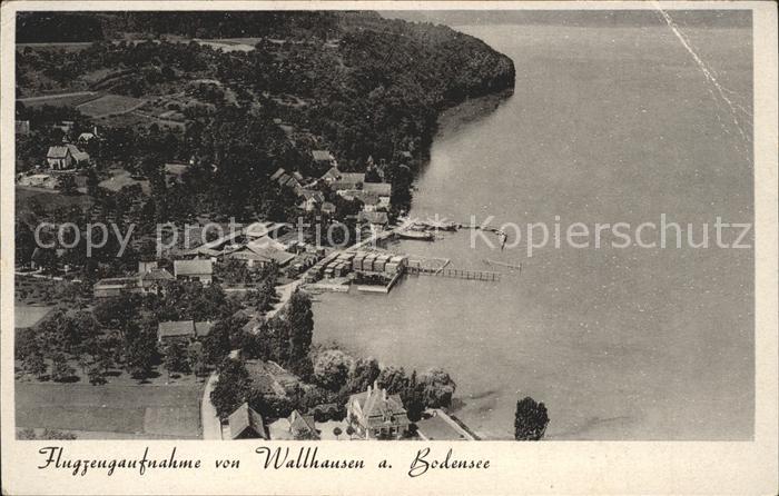 Wallhausen Bodensee Fliegeraufnahme