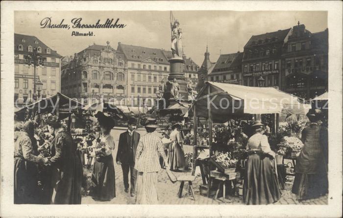 Dresden Grossstadtleben Altmarkt