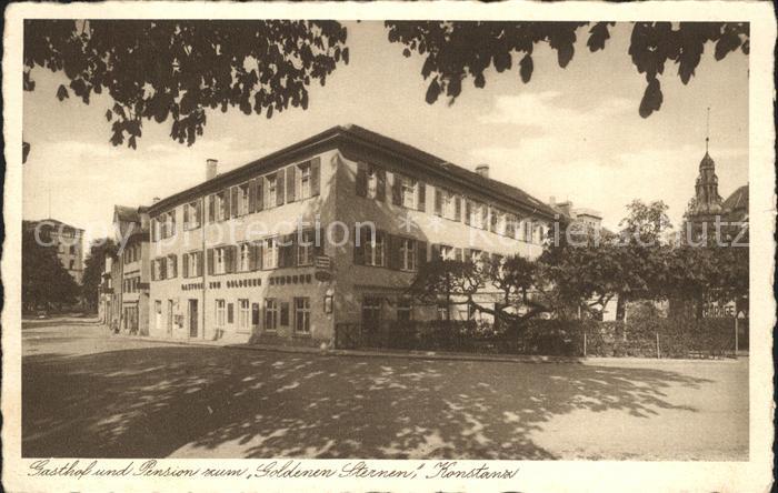 Konstanz Bodensee Gasthof Pension Goldenen Sternen