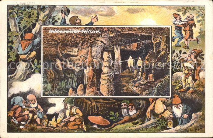 Hasel Baden Hasler Hoehle BW Erdmannshohle