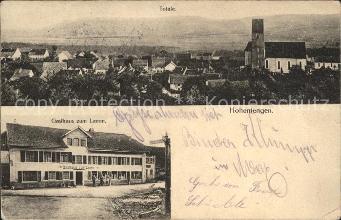 Hohentengen Hochrhein Gasthaus zum Lamm