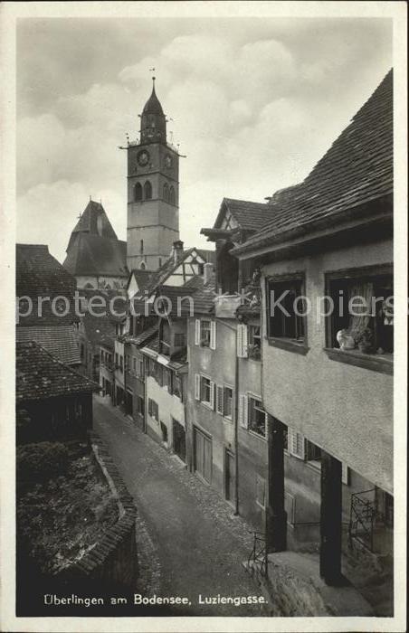 ueberlingen Bodensee Luziengasse