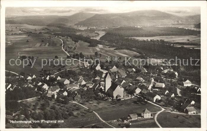 Hohentengen Hochrhein Fliegeraufnahme