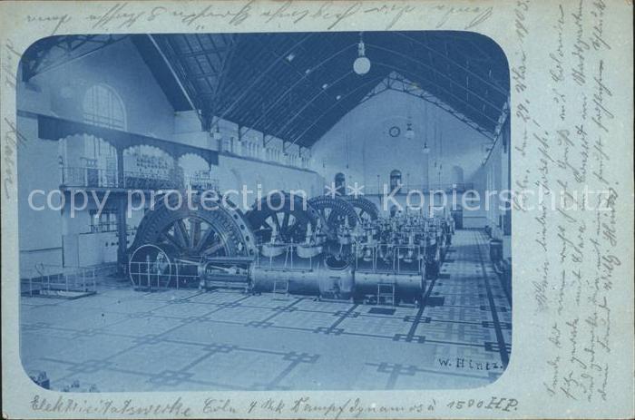 Koeln Rhein Elektrische Werke Dampfdynamik