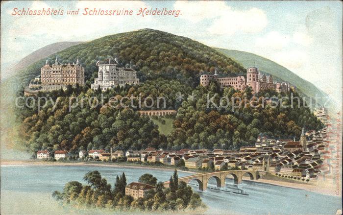 Heidelberg Neckar Schlosshotels Schlossruine