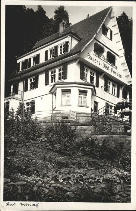 Bad Teinach-Zavelstein Bauers Diaet Pension