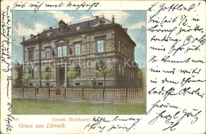 Loerrach Grossh. Bezirksamt
