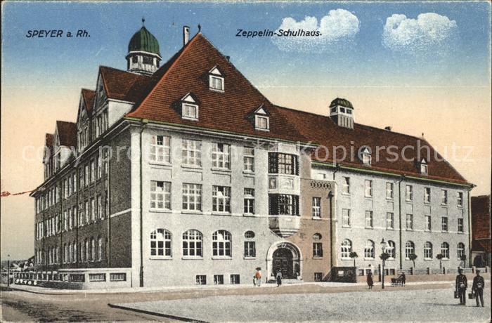 Speyer Rhein Zeppelin-Schulhaus
