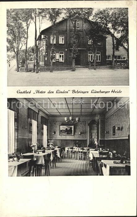 Behringen Bispingen Gasthof Unter den Linden