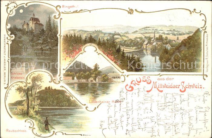 Mittweida Schloss Kriebstein Lauenhainer Muehle Raubschloss