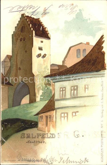 Saalfeld Saale Saalthor