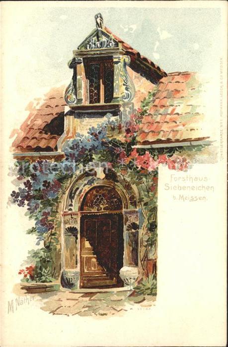 Meissen Elbe Sachsen Fortshaus Siebeneichen