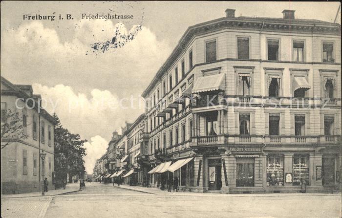 Freiburg Breisgau Friedrichstrasse