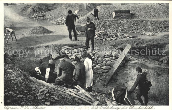 Syrau Vogtland Entdeckung der Drachenhoehle