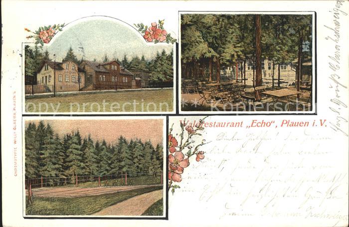 Plauen Vogtland Waldrestaurant Echo