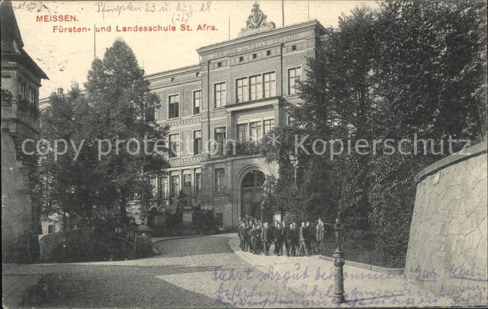 Meissen Elbe Sachsen Fuersten- und Landesschule St. Afra