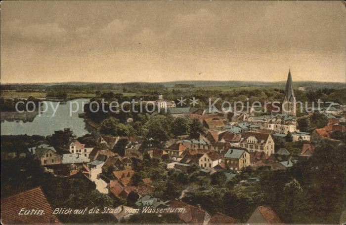 Eutin Blick vom Wasserturm