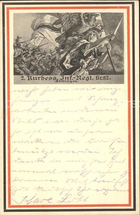 Goettingen Niedersachsen 2. Kurhess Inf. Regt. Nr. 82