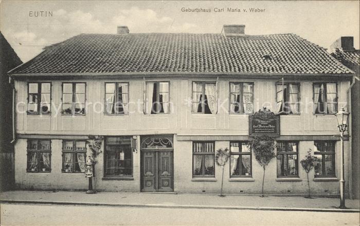 Eutin Geburtshaus Carl Maria von Weber