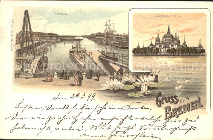 Bremen Hafen Parkhaus am See