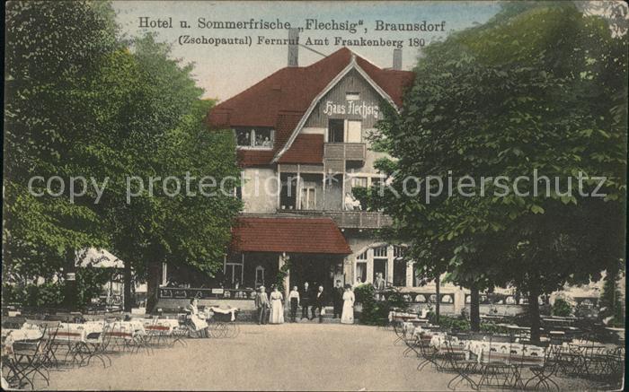 Braunsdorf Fuerstenwalde Hotel Sommerfrische Flechsig