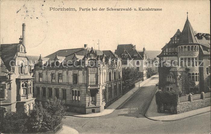 Pforzheim Schwarzwald- und Kanalstrasse