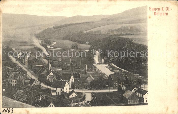 Hagen Westfalen Delstein Fliegeraufnahme