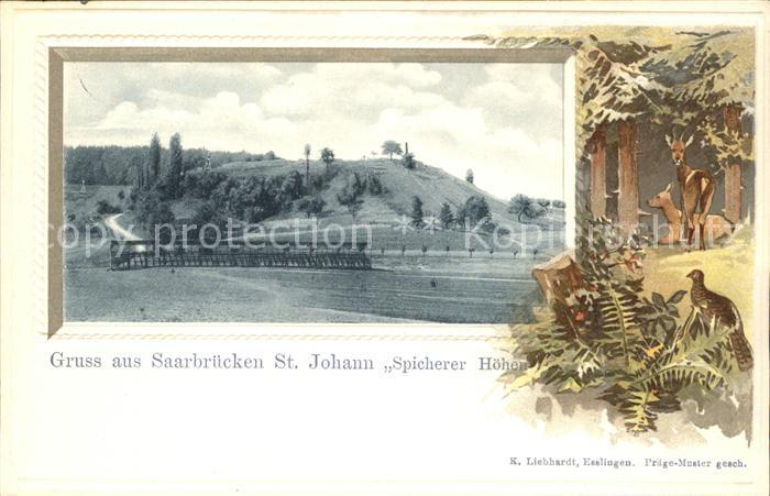 Saarbruecken St. Johann Spicherer Hoehen