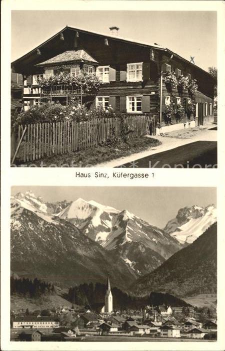 Oberstdorf Haus Sinz Kuefergasse 1