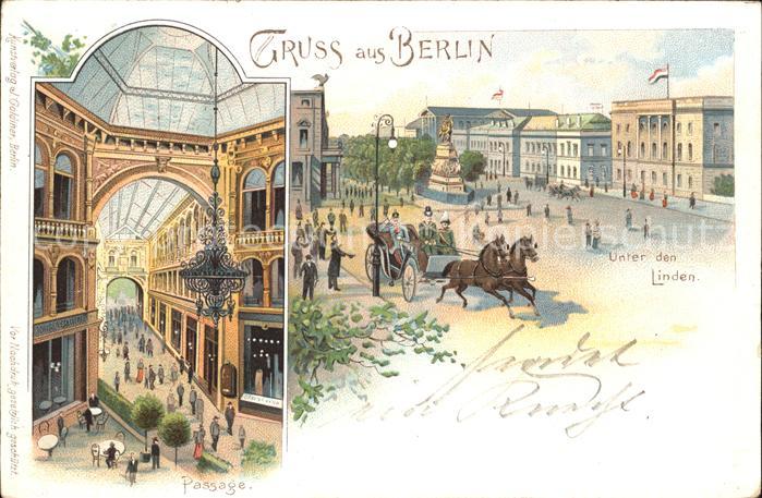 Berlin Unter den Linden Passage