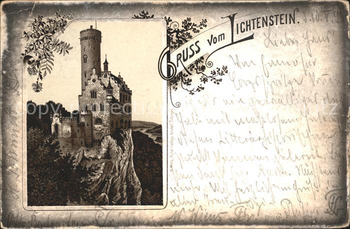 Tuebingen Brug Lichtenstein