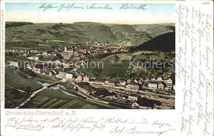 Oberndorf Neckar Fliegeraufnahme