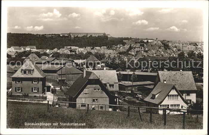 Donaueschingen mit Standortlazarett