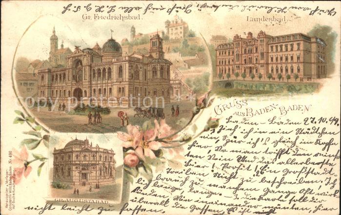 Baden-Baden Landesbad Augustabad Friedrichsbad