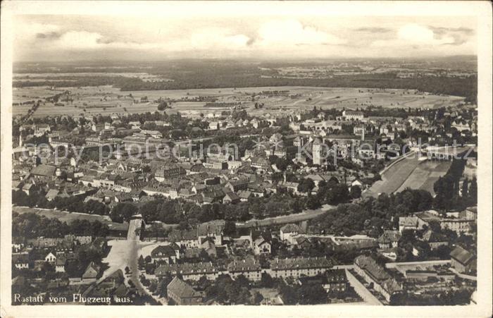 Rastatt Fliegeraufnahme